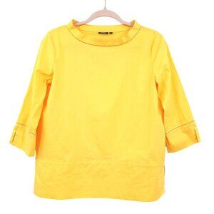 Amelline Yellow Top Blouse Size Small